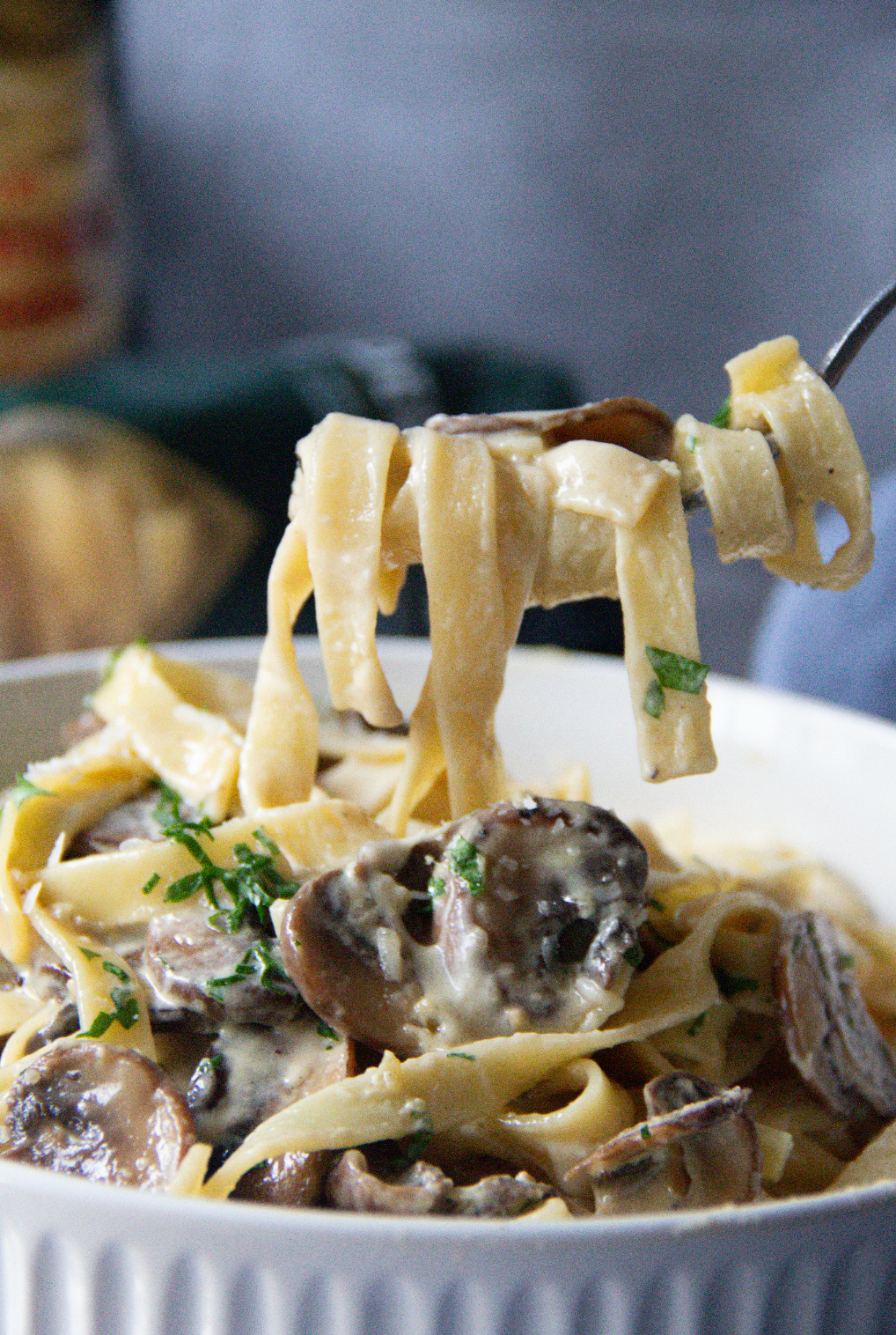 Creamy Mushroom Pasta